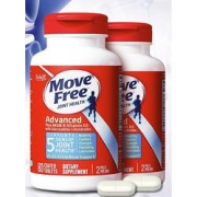 MoveFree益节氨糖软骨素钙片蓝瓶80粒*2瓶