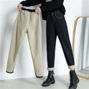 JEANSWEST 真维斯 女士加绒牛仔裤 JY-14-281058-341F7