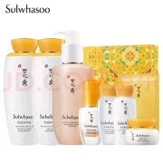 预售：SULWHASOO 雪花秀 水乳洁面套装 (水125ml+乳125ml+洁面200ml+精华+面霜+面膜)