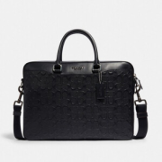 PLUS会员：COACH 蔻驰 4187 NIBLK 男士大号公文包