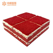 COFCOXIANGXUE 中粮香雪 红丝绒蛋糕 110g*4块