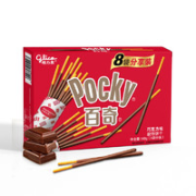 有券的上！Pocky 百奇 涂层饼干棒 8袋装 140g