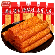 88VIP会员:比比赞 老式香辣片 辣条豆干 大包装200g