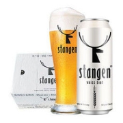 stangen 斯坦根 小麦白啤酒麦香浓郁经典醇香500ml*24听罐装德国原装进口整箱装