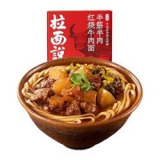 拉面说台式半筋半肉红烧牛肉面一盒装