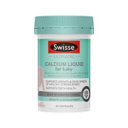 Swisse斯维诗婴幼儿液体钙+D软胶囊60粒