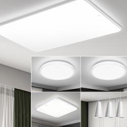 20点开始：OPPLE欧普照明冰玉LED吸顶灯5灯客厅+圆卧*2+方卧*1+餐吊