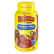 黑卡会员：L'il Critters 丽贵 儿童复合维生素小熊软糖 190粒*2+维生素C&锌&维生素 60粒
