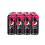 pepsi 百事 可乐 无糖树莓口味 碳酸饮料 可乐型汽水 330mlx12罐 百事出品