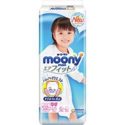 unicharm尤妮佳moony畅透系列婴儿拉拉裤XXL26片