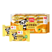 京东超市盼盼 法式软面包 早餐食品手撕面包点心 香橙味 240g/袋
