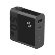 ZMI 紫米 APB03 移动电源充电器二合一 黑色 6700mAh USB 45W快充