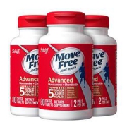 MoveFree益节软骨素钙片红瓶80粒*3瓶