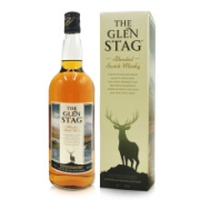 格兰萨戈（THE GLEN STAG）苏格兰进口威士忌 三年谷物调和威士忌 英国原瓶进口洋酒盒装 1000ml单支装