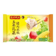 PLUS会员：湾仔码头玉米蔬菜猪肉水饺1320g