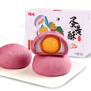 酥软可口！Be&Cheery 百草味 蛋黄酥芋泥味 300g