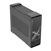 ID-COOLING IDMX-TB590 黑色迷你准系统NUC架构四件套 11CM宽预装Z590主板500W电源184水冷散热