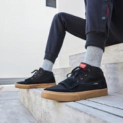 SKECHERS 斯凯奇 237042-BLK 男款板鞋