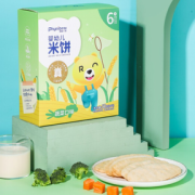 Phynibear 菲妮小熊 宝宝零食蔬菜味米饼 50g