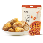 来伊份 牛肉味兰花豆205g *2