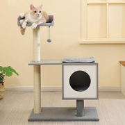 伊丽高颜值三层单箱猫爬架66*40*98.5cm