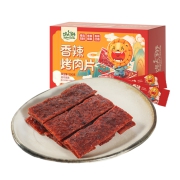 馋大狮 高蛋白 肉脯 猪肉脯 烤肉片200g*2件