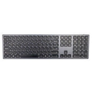MiMouse 咪鼠科技 KB1 110键 2.4G双模无线薄膜键盘 灰色 无光