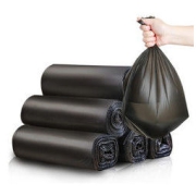 唯吉 一次性黑色垃圾袋100只（45*50cm)