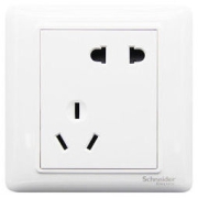 Schneider Electric 施耐德电气 睿意 错位五孔插座 10只装