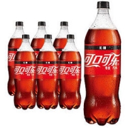 Coca-Cola 可口可乐 零度 Zero 汽水 碳酸饮料 2L*6瓶 整箱装