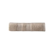京东京造全棉素色毛巾单条装卡其色95g（34*74cm）