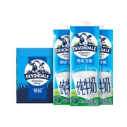 88VIP：DEVONDALE 德运 运全脂纯牛奶1L*10盒*2件