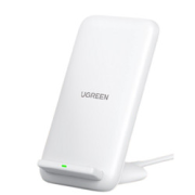 UGREEN绿联CD221立式无线充电器15W白色