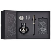 PILOT 百乐 CUSTOM 贵客74 FKK-1000R含上墨器 黑色限定礼盒装 EF尖