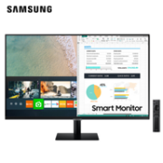 SAMSUNG 三星 S32AM700PC 32英寸VA显示器（3840x2160、HDR10、65W）
