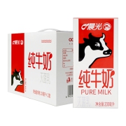 限区域、88VIP：晨光 全脂纯牛奶200ml*12盒*6件