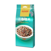 五谷宣言 三色糙米500g 膳食纤维 红米黑米糙米 五谷杂粮粗粮 真空装1斤