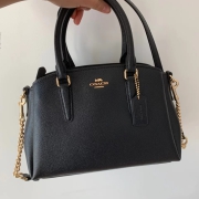 COACH蔻驰 女士LILLIE系列中号单肩手提斜跨包戴妃包 -91146