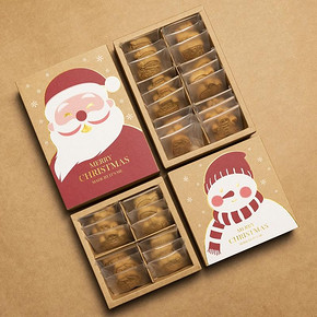 【圣诞】限定现做手工曲奇饼干姜饼人礼盒