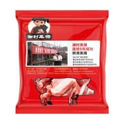 湘村黑猪猪带颈前小排500g