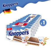 德国进口 Knoppers 牛奶榛子巧克力威化饼 250g