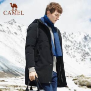 Camel 骆驼 男90%白鸭绒装工装羽绒服