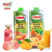 玖田屋 橙汁1000ml+水蜜桃汁1000ml