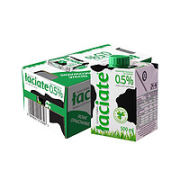 卢森 脱脂纯牛奶 500ml*8盒