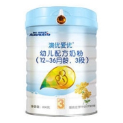 Ausnutria 澳优 爱优系列 金装幼儿奶粉 国产版 3段 800g