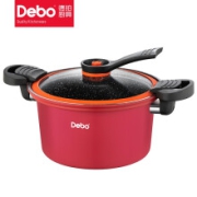 Debo德铂苏非考斯二代微压锅家用汤锅不粘锅炖