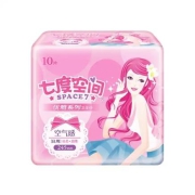 京东极速版:七度空间 优雅系列卫生巾 日用棉柔245mm 10片