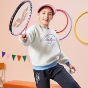 ANTA安踏女童加绒加厚套头衫