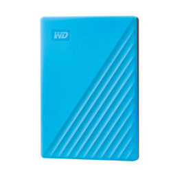 Western Digital 西部数据 My Passport系列 随行版 2.5英寸Micro-B便携移动硬盘 2TB USB 3.0 活力蓝