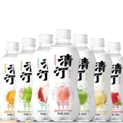 京东极速版、有券的上:清泉出山 清汀无糖苏打气泡水 樱花白玉葡萄味330ml*6瓶